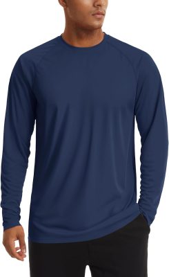 Men’s UPF 50+ Lightweight Rash Guard Shirt