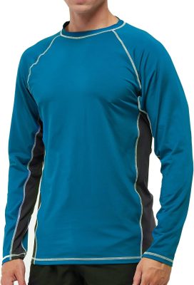 Men’s Long Sleeve Diving Rash Vest Top
